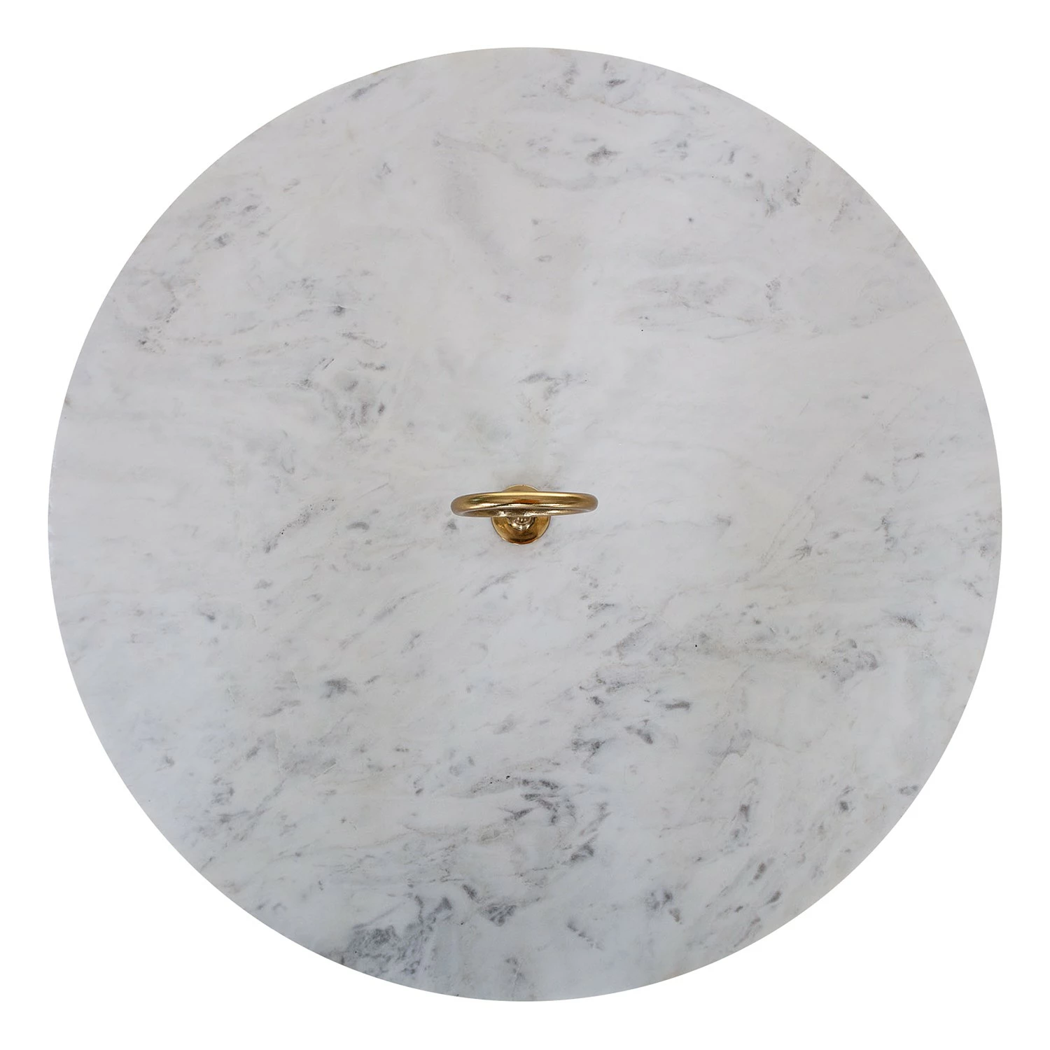 Red Living Beistelltisch Carling II - Marmor / Metall - Marmor Weiß / Schwarz 3 Red Living Beistelltisch Carling II - Marmor / Metall - Marmor Weiß / Schwarz – Bild 3