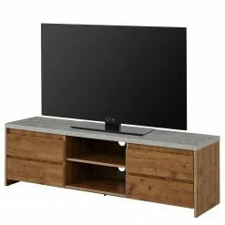 Red Living TV-Lowboard Routot - Braun / Beton Dekor