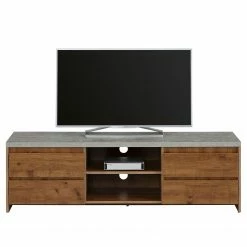 Red Living TV-Lowboard Routot - Braun / Beton Dekor -WOHNZIMMERMÖBEL Verkäufe 1000241509 210113 13512700082 DETAILS P000000001000241509