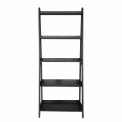 Mørteens Regal Kolding - Bambus massiv - Schwarz -WOHNZIMMERMÖBEL Verkäufe 1000241534 220420 035 DETAILS P000000001000241534