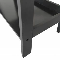 Mørteens Regal Kolding - Bambus massiv - Schwarz -WOHNZIMMERMÖBEL Verkäufe 1000241534 220420 080 DETAILS P000000001000241534