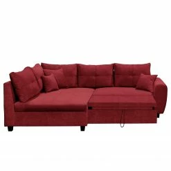 Loftscape Ecksofa Viersat - Microfaser Ranu: Beere - Longchair davorstehend links -WOHNZIMMERMÖBEL Verkäufe 1000241710 210127 18263700739 DETAILS P000000001000241710