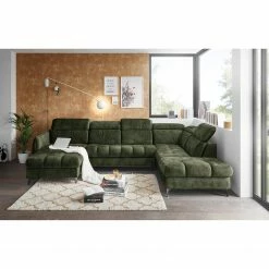 Loftscape Wohnlandschaft Grillon - Samt - Samt Insa: Moosgrün - Longchair davorstehend links / Ottomane rechts 24 Loftscape Wohnlandschaft Grillon - Samt - Samt Insa: Moosgrün - Longchair davorstehend links / Ottomane rechts -WOHNZIMMERMÖBEL Verkäufe 1000241735 210127 18342001025 DETAILS P000000001000241735