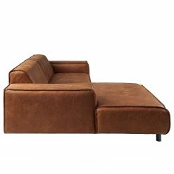 Ars manufacti Ecksofa Montans - Antiklederlook - Microfaser Yaka: Cognac - Longchair davorstehend links 12 Ars manufacti Ecksofa Montans - Antiklederlook - Microfaser Yaka: Cognac - Longchair davorstehend links -WOHNZIMMERMÖBEL Verkäufe 1000241923 210208 14230700004 DETAILS P000000001000241923