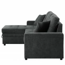 Loftscape Ecksofa Luglon - Webstoff - Anthrazit -WOHNZIMMERMÖBEL Verkäufe 1000242701 210929 141228000066 DETAILS P000000001000242701