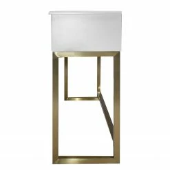 Red Living Konsolentisch Varades - Weiß / Gold 12 Red Living Konsolentisch Varades - Weiß / Gold -WOHNZIMMERMÖBEL Verkäufe 1000242715 210121 07545500010 DETAILS P000000001000242715