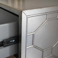 Red Living Kommode Thoury - Matt Silber -WOHNZIMMERMÖBEL Verkäufe 1000242717 210121 08042000032 DETAILS P000000001000242717