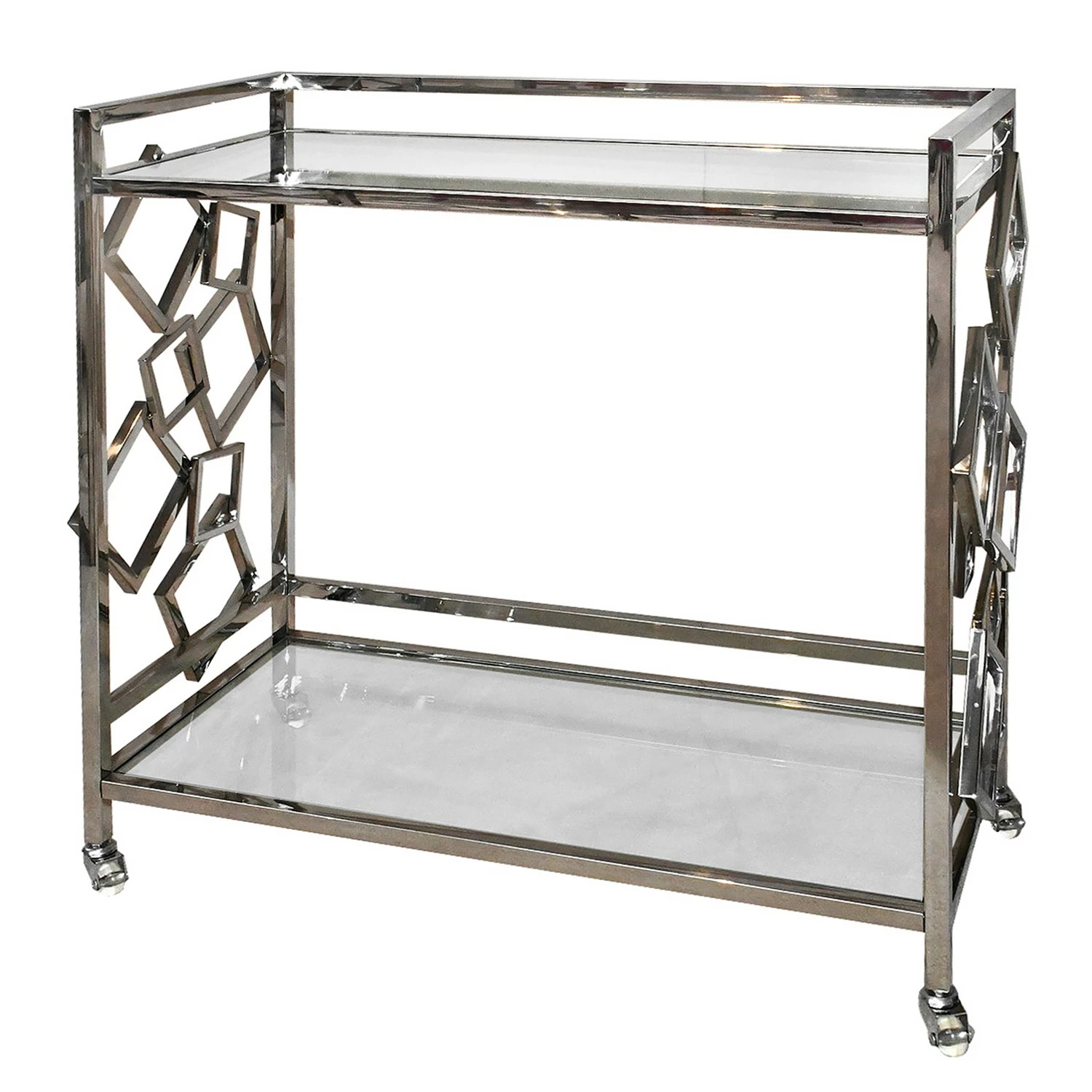 Loftscape Servierwagen Peillac - Glas / Edelstahl - Chrom 1 Loftscape Servierwagen Peillac - Glas / Edelstahl - Chrom