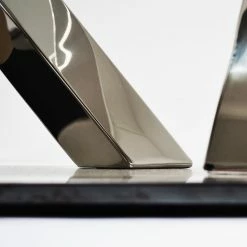 Loftscape Beistelltisch Vareilles II - Glas / Edelstahl - Chrom -WOHNZIMMERMÖBEL Verkäufe 1000242735 210121 08254300087 DETAILS P000000001000242735