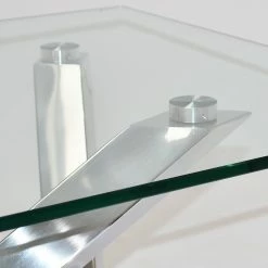 Loftscape Couchtisch Vareilles I - Glas / Edelstahl - Chrom -WOHNZIMMERMÖBEL Verkäufe 1000242736 210121 08255400091 DETAILS P000000001000242736