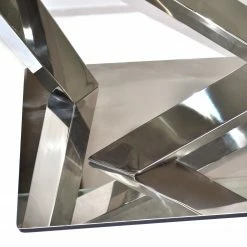 Loftscape Couchtisch Vareilles I - Glas / Edelstahl - Chrom -WOHNZIMMERMÖBEL Verkäufe 1000242736 210121 08255800092 DETAILS P000000001000242736