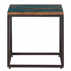 Wolf-Möbel Epoxidharz-Beistelltisch Tarnac - Harz / Metall - Grün -WOHNZIMMERMÖBEL Verkäufe 1000243171 220106 082312000038 DETAILS P000000001000243171