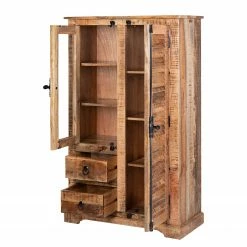 Wolf-Möbel Highboard Senille - Mango massiv -WOHNZIMMERMÖBEL Verkäufe 1000243201 220311 031 DETAILS P000000001000243201