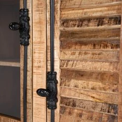 Wolf-Möbel Highboard Senille - Mango massiv -WOHNZIMMERMÖBEL Verkäufe 1000243201 220311 034 DETAILS P000000001000243201