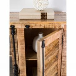 Wolf-Möbel Highboard Senille - Mango massiv -WOHNZIMMERMÖBEL Verkäufe 1000243201 220314 031 DETAILS P000000001000243201