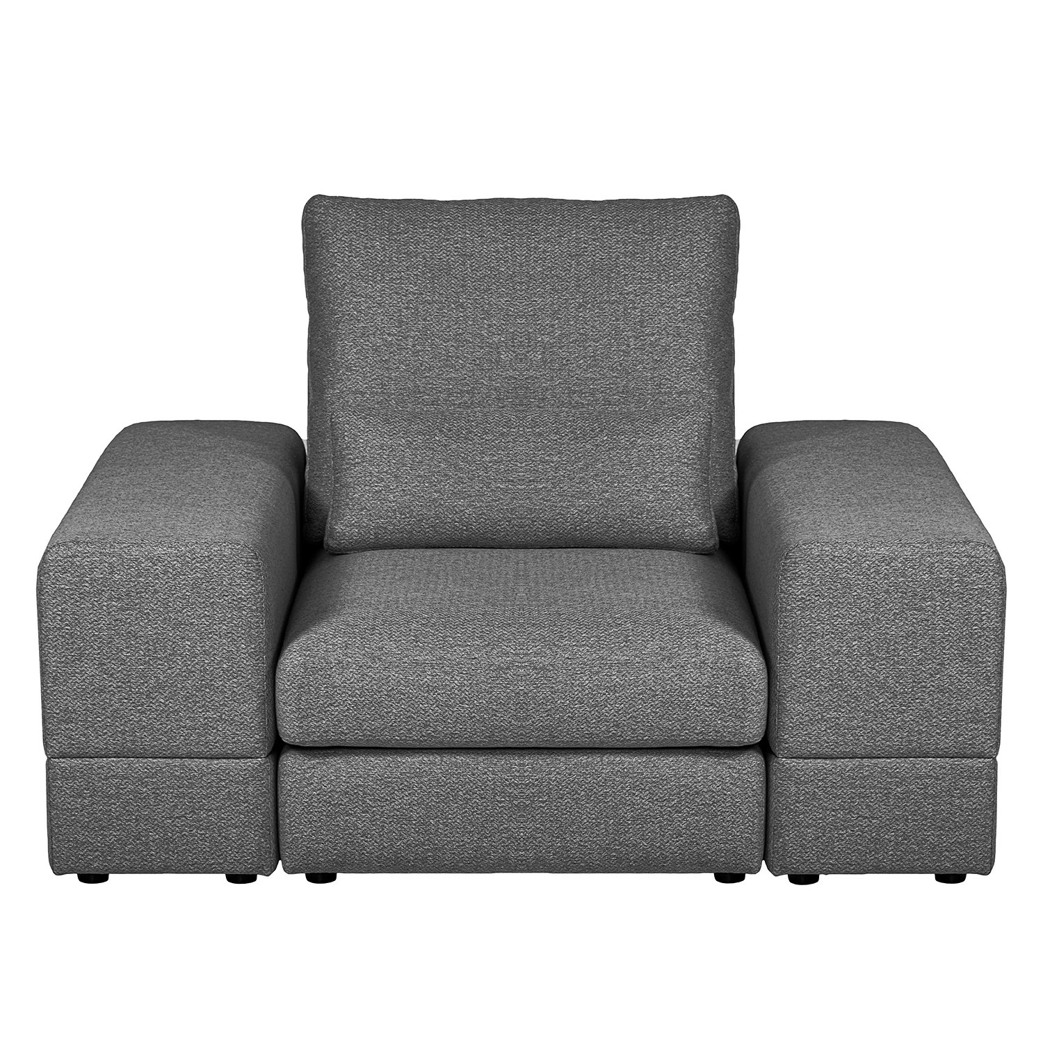 Fredriks XXL Sessel Gurat - Webstoff - Webstoff Sada: Anthrazit 5 Fredriks XXL Sessel Gurat - Webstoff - Webstoff Sada: Anthrazit – Bild 5