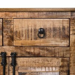 Wolf-Möbel Sideboard Senille - Mango massiv -WOHNZIMMERMÖBEL Verkäufe 1000243214 220314 043 DETAILS P000000001000243214