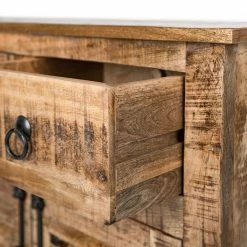 Wolf-Möbel Sideboard Senille - Mango massiv -WOHNZIMMERMÖBEL Verkäufe 1000243214 220314 044 DETAILS P000000001000243214