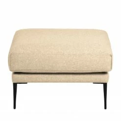 Fredriks Polsterhocke Garlin - Webstoff - Webstoff Sogol: Beige -WOHNZIMMERMÖBEL Verkäufe 1000243258 210330 18214700432 DETAILS P000000001000243258