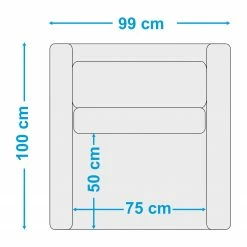 Fredriks XXL Sessel Garlin - Webstoff - Webstoff Sogol: Dunkelgrau -WOHNZIMMERMÖBEL Verkäufe 1000243261 210330 18214900462 SKETCH DETAILS P000000001000243261 sketch