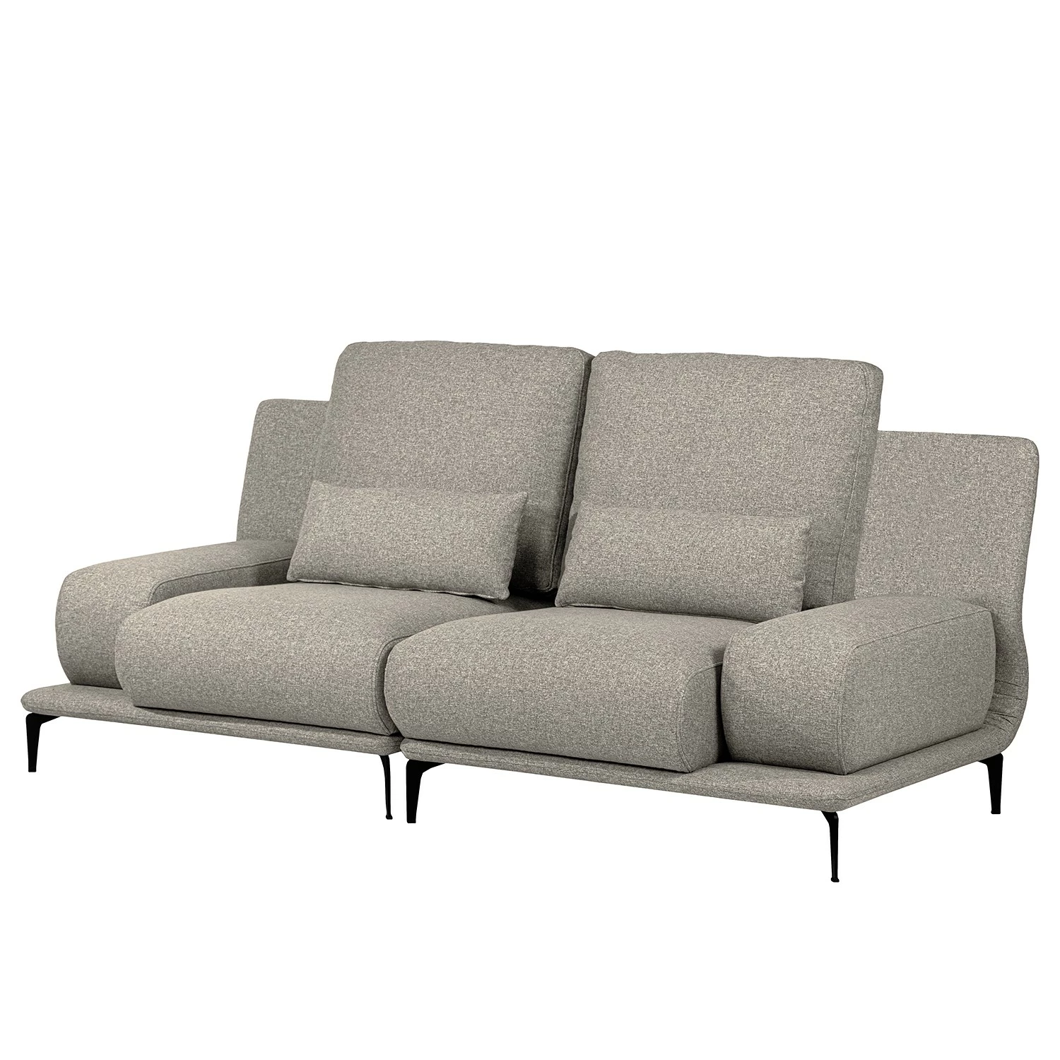 Fredriks Sofa Lirac (2,5 Sitzer) - Webstoff - Webstoff Sogol: Grau 1 Fredriks Sofa Lirac (2,5 Sitzer) - Webstoff - Webstoff Sogol: Grau