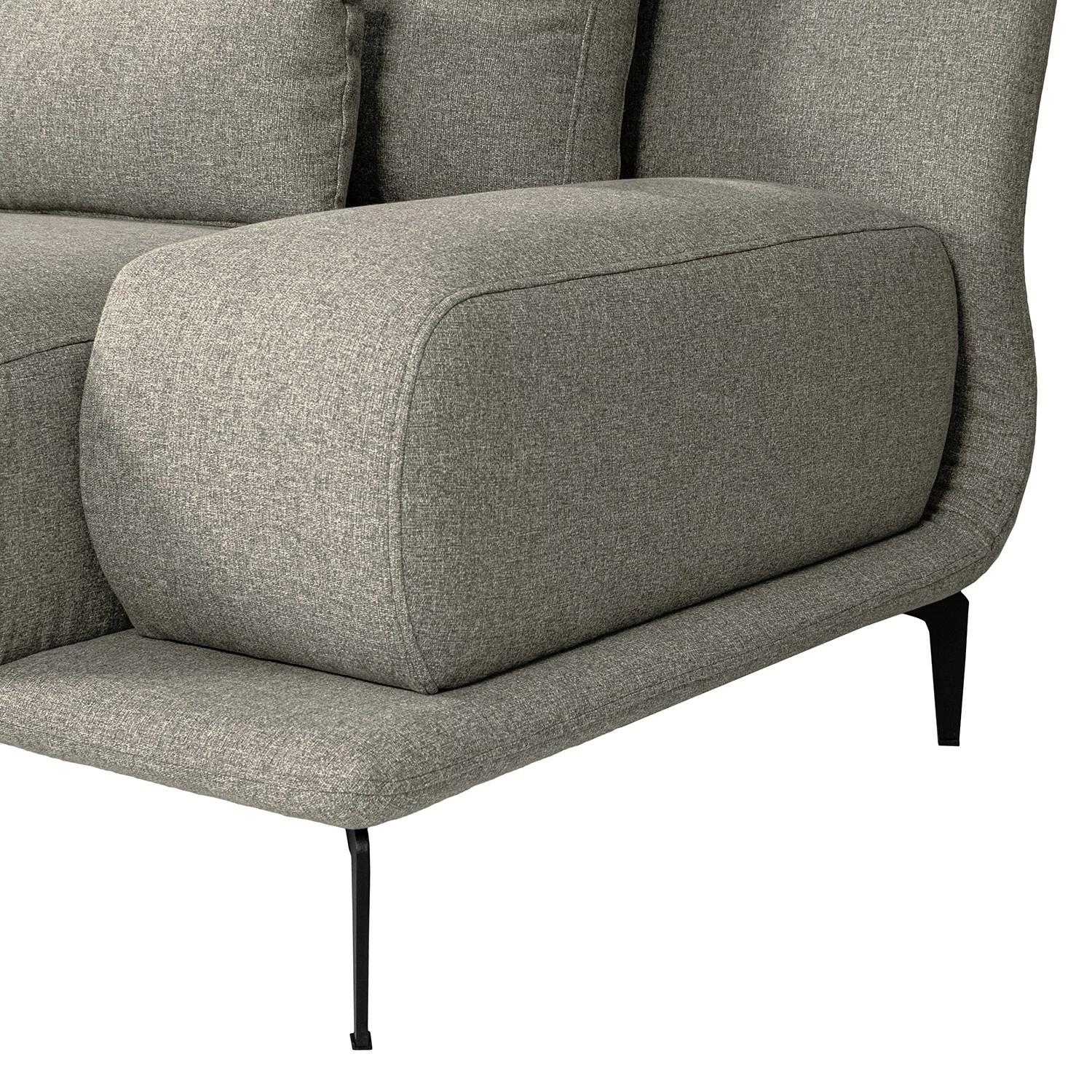 Fredriks Sofa Lirac (2,5 Sitzer) - Webstoff - Webstoff Sogol: Grau 10 Fredriks Sofa Lirac (2,5 Sitzer) - Webstoff - Webstoff Sogol: Grau – Bild 10