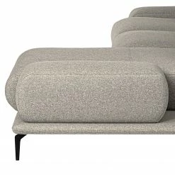 Fredriks Ecksofa Lirac - Webstoff - Webstoff Sogol: Grau - Longchair davorstehend rechts -WOHNZIMMERMÖBEL Verkäufe 1000243287 210330 18220600772 DETAILS P000000001000243287