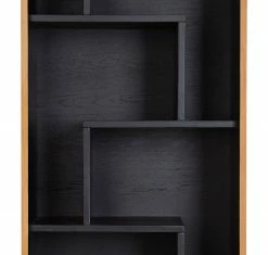 Studio Copenhagen Regal Flox I - Echtholzfurnier / Metall - Eiche / Schwarz -WOHNZIMMERMÖBEL Verkäufe 1000244164 211028 140300000061 DETAILS P000000001000244164