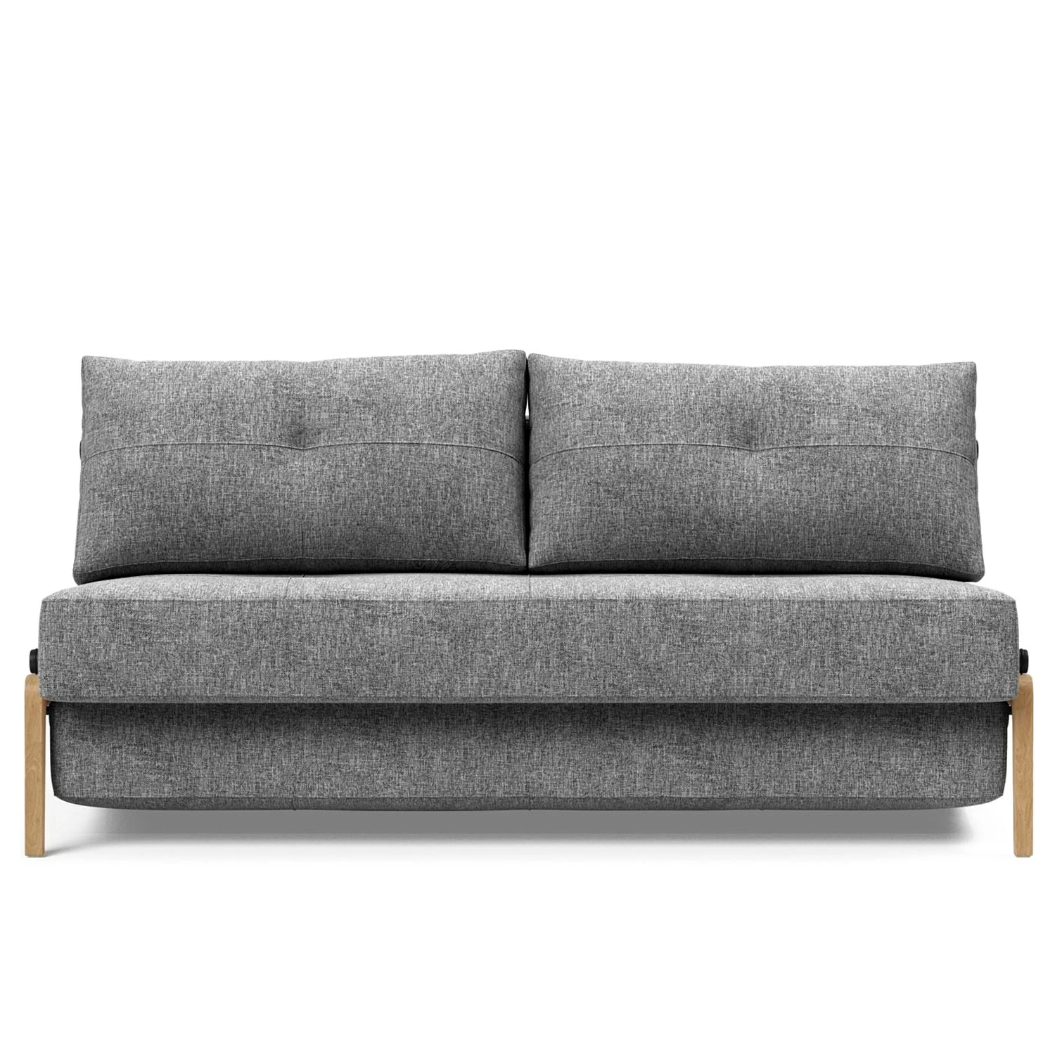 Innovation Möbel Schlafsofa Cubed - Stoff Twist: Granite - Breite: 168 cm - Eiche Hell 6 Innovation Möbel Schlafsofa Cubed - Stoff Twist: Granite - Breite: 168 cm - Eiche Hell – Bild 6