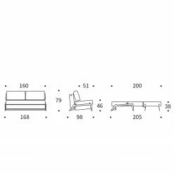 Innovation Möbel Schlafsofa Cubed - Stoff Twist: Granite - Breite: 168 cm - Eiche Hell 25 Innovation Möbel Schlafsofa Cubed - Stoff Twist: Granite - Breite: 168 cm - Eiche Hell -WOHNZIMMERMÖBEL Verkäufe 1000244292 210218 15014700167 SKETCH DETAILS P000000001000244292 sketch