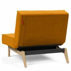 Innovation Möbel Sessel Splitback VI - Stoff Elegance: 507 Burned Curry - Eiche Hell -WOHNZIMMERMÖBEL Verkäufe 1000244313 210218 15170600391 DETAILS P000000001000244313