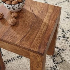 Naturoo Beistelltisch Verniolle II - Sheesham massiv -WOHNZIMMERMÖBEL Verkäufe 1000244865 210202 14535100102 DETAILS P000000001000244865