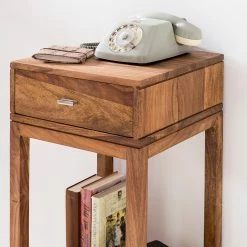 Naturoo Beistelltisch Verniolle IV - Sheesham massiv -WOHNZIMMERMÖBEL Verkäufe 1000244866 210202 14541500110 DETAILS P000000001000244866