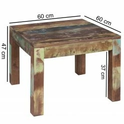 Naturoo Couchtisch Loubille - Mango massiv - Mango / Blau -WOHNZIMMERMÖBEL Verkäufe 1000244876 210202 14573100182 SKETCH DETAILS P000000001000244876 sketch