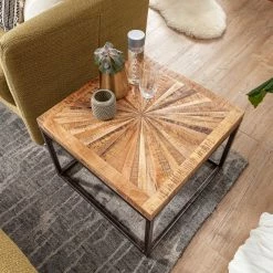 Naturoo Couchtisch Heusse I - Mango massiv / Metall - Mango / Schwarz -WOHNZIMMERMÖBEL Verkäufe 1000244881 210202 14590900215 MOOD DETAILS P000000001000244881 mood