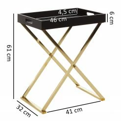 Loftscape Beistelltisch Lombres - Schwarz / Gold 15 Loftscape Beistelltisch Lombres - Schwarz / Gold -WOHNZIMMERMÖBEL Verkäufe 1000244894 210202 15031900297 SKETCH DETAILS P000000001000244894 sketch