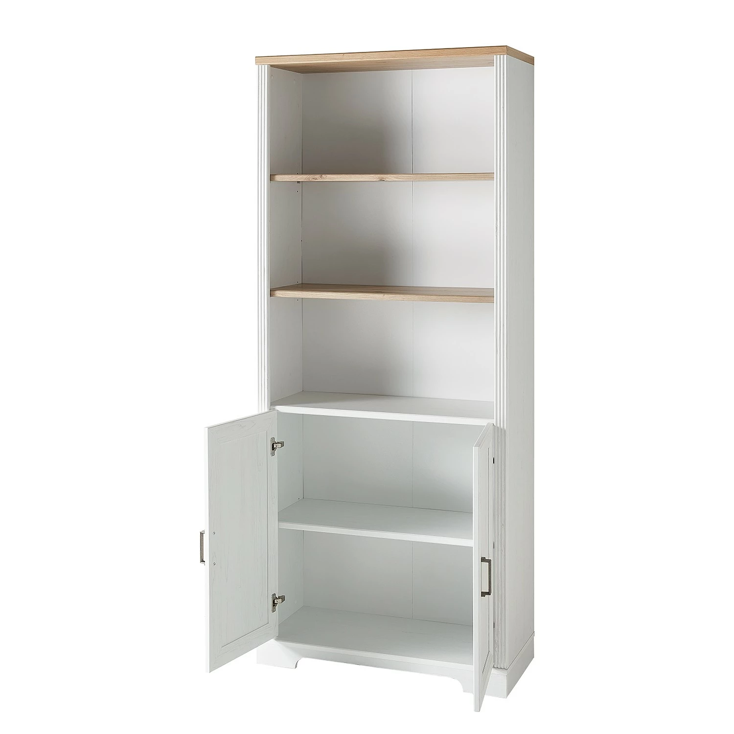 Ridgevalley Büroregal Jasmund I - Pinie Weiß Dekor 4 Ridgevalley Büroregal Jasmund I - Pinie Weiß Dekor – Bild 4