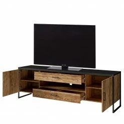 Red Living TV-Lowboard Turriers I - Fichte Dekor / Matt Schwarz 9 Red Living TV-Lowboard Turriers I - Fichte Dekor / Matt Schwarz -WOHNZIMMERMÖBEL Verkäufe 1000245411 210217 13045500042 DETAILS P000000001000245411