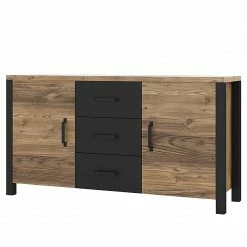 Red Living Sideboard Velleron I - Fichte Dekor