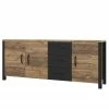 Red Living Sideboard Velleron II - Fichte Dekor