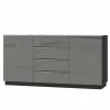 Loftscape Sideboard Habas II - Glas - Grau