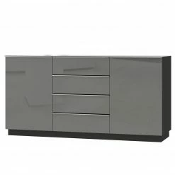 Loftscape Sideboard Habas II - Glas - Grau