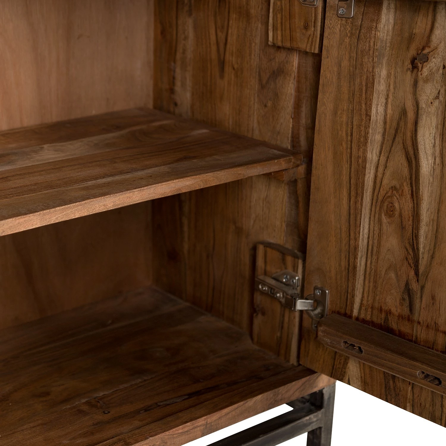 Ars manufacti Büroschrank Domme - Akazie massiv / Eisen - Akazie / Anthrazit 17 Ars manufacti Büroschrank Domme - Akazie massiv / Eisen - Akazie / Anthrazit – Bild 17