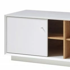 Loftscape TV-Lowboard Crecora - Weiß / Eiche Dekor -WOHNZIMMERMÖBEL Verkäufe 1000246790 210727 12504700004 DETAILS P000000001000246790