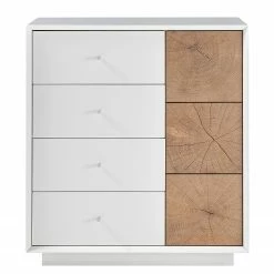 Loftscape Kommode Crecora - Weiß / Eiche Dekor 8 Loftscape Kommode Crecora - Weiß / Eiche Dekor -WOHNZIMMERMÖBEL Verkäufe 1000246838 210727 12504800014 DETAILS P000000001000246838