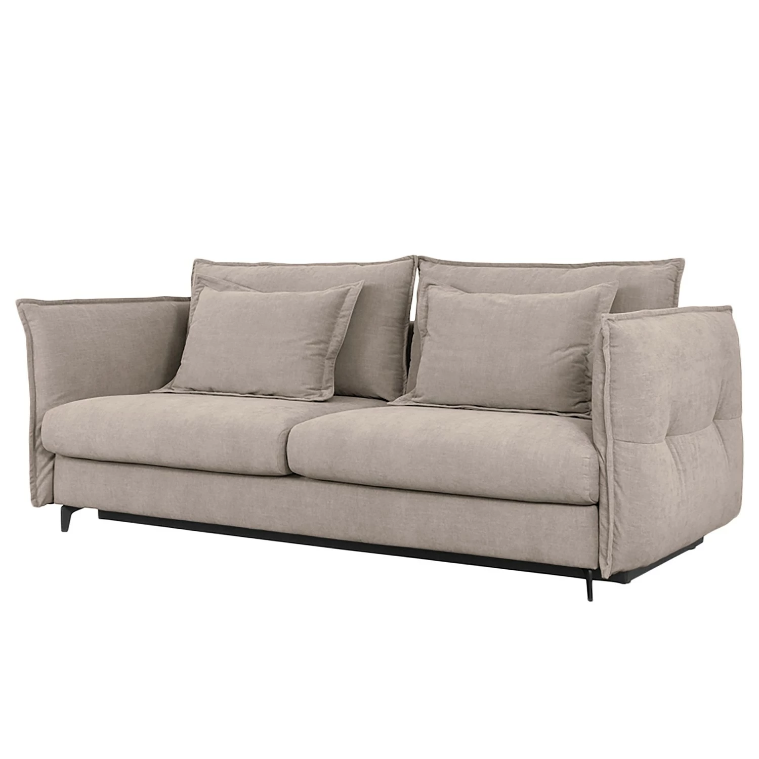 Fredriks Schlafsofa Carrboro - Webstoff - Webstoff Bogna: Hellbraun 1 Fredriks Schlafsofa Carrboro - Webstoff - Webstoff Bogna: Hellbraun