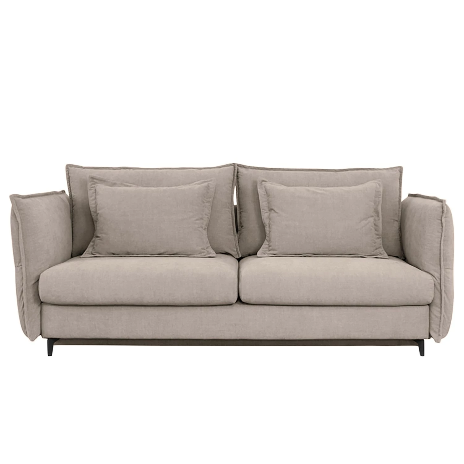 Fredriks Schlafsofa Carrboro - Webstoff - Webstoff Bogna: Hellbraun 6 Fredriks Schlafsofa Carrboro - Webstoff - Webstoff Bogna: Hellbraun – Bild 6