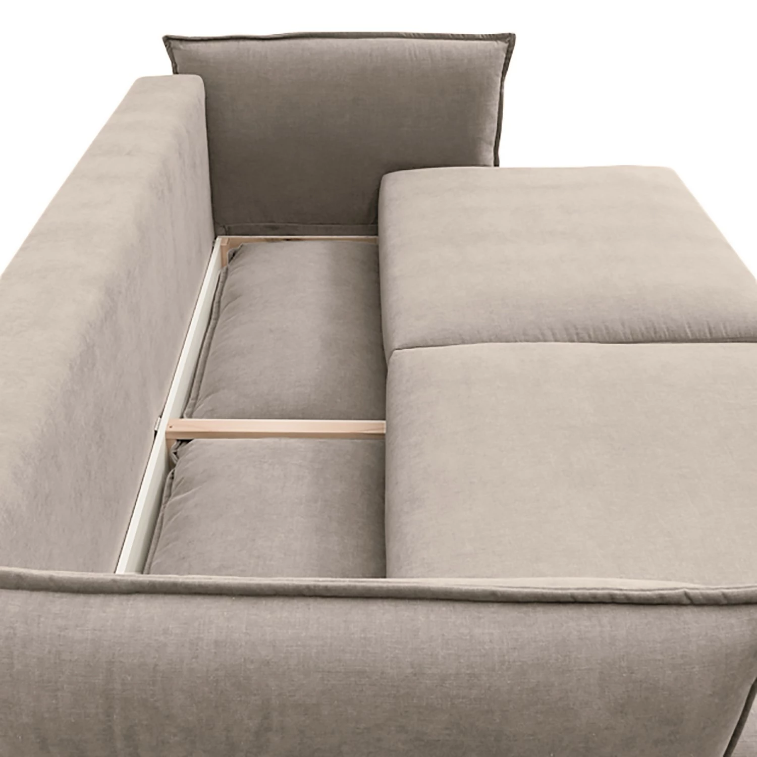 Fredriks Schlafsofa Carrboro - Webstoff - Webstoff Bogna: Hellbraun 11 Fredriks Schlafsofa Carrboro - Webstoff - Webstoff Bogna: Hellbraun – Bild 11