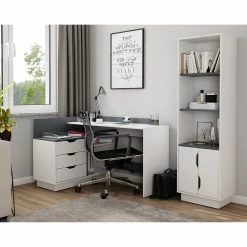 Furnitive Regal Paroy - Weiß / Grau 9 Furnitive Regal Paroy - Weiß / Grau -WOHNZIMMERMÖBEL Verkäufe 1000248352 210217 09444200032 MOOD DETAILS P000000001000248352 mood