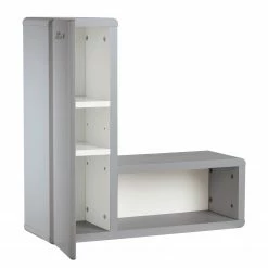 Furnitive Wandregal Limay - Anthrazitmetallic -WOHNZIMMERMÖBEL Verkäufe 1000248652 210326 08410700033 DETAILS P000000001000248652